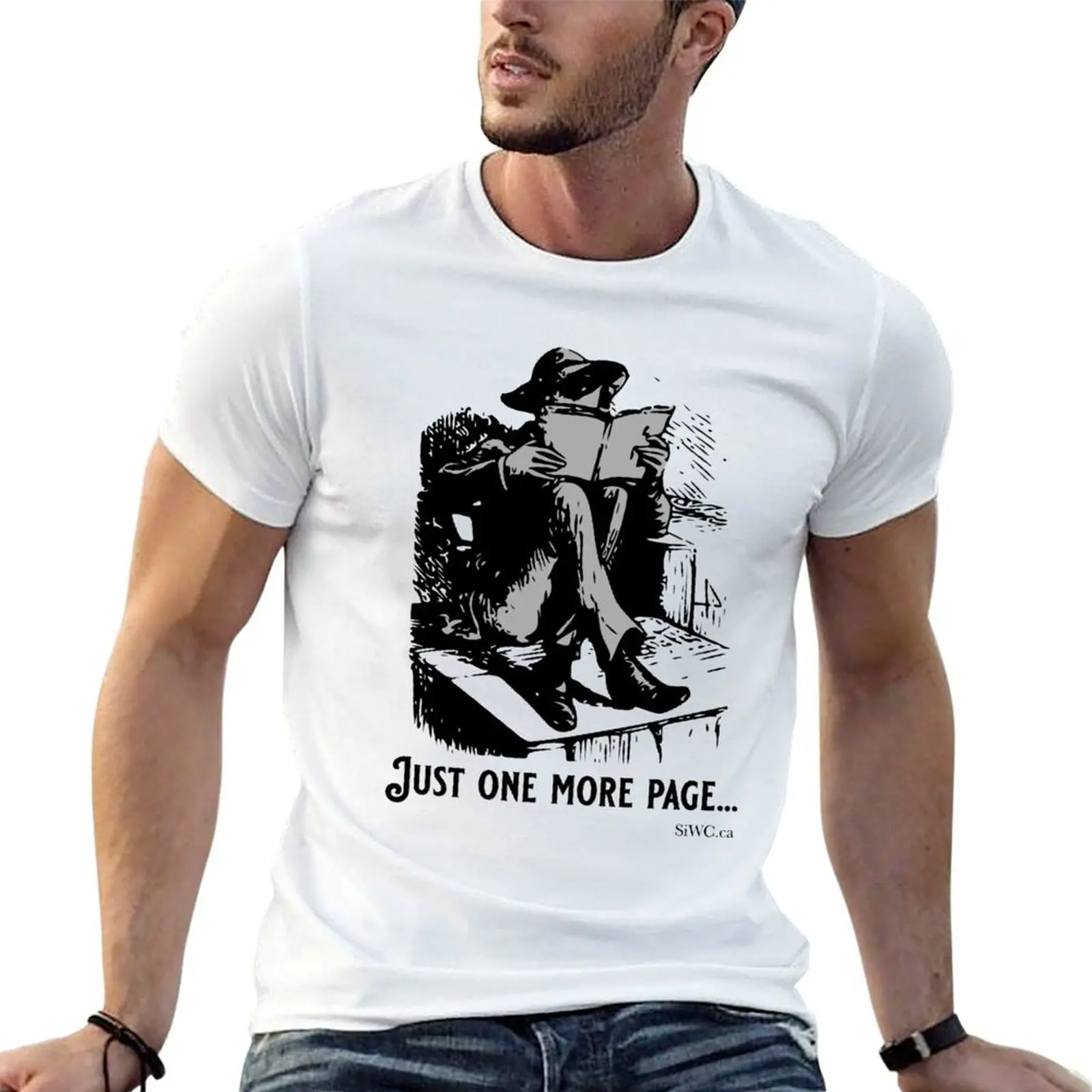 

Just one more page... Hat variant T-Shirt essential t shirt t shirt for man T-Shirt