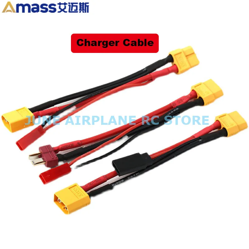 Amass XT60 Female Turn JST XT60 Male Bullet Connector For Charger Cable Drone Battery