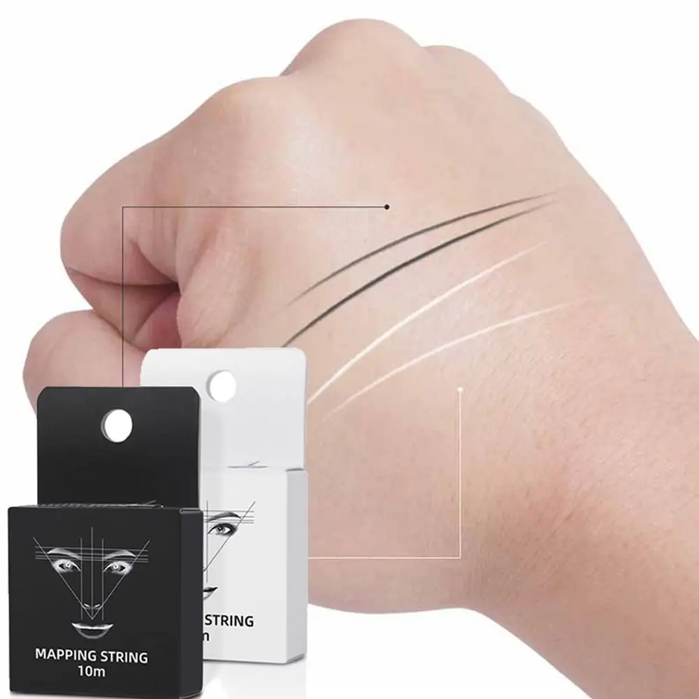 

Eyebrow Marker Eyebrow Makeup Tattoo Eyebrow Mapping Pre-ink String Tattoo Thread Eyebrow Positioning Line Pigment String