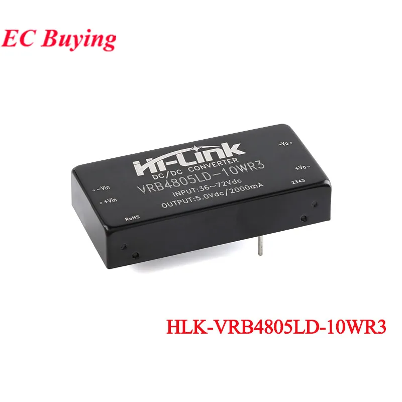 DC-DC 20W/10W/5W isoliertes geregeltes Netzteilmodul 48V/24V/12V bis 3,3V/5V/9V/12V/15V/24V URB4812YMD VRB1205YMD URB2412YMD – Detail 14