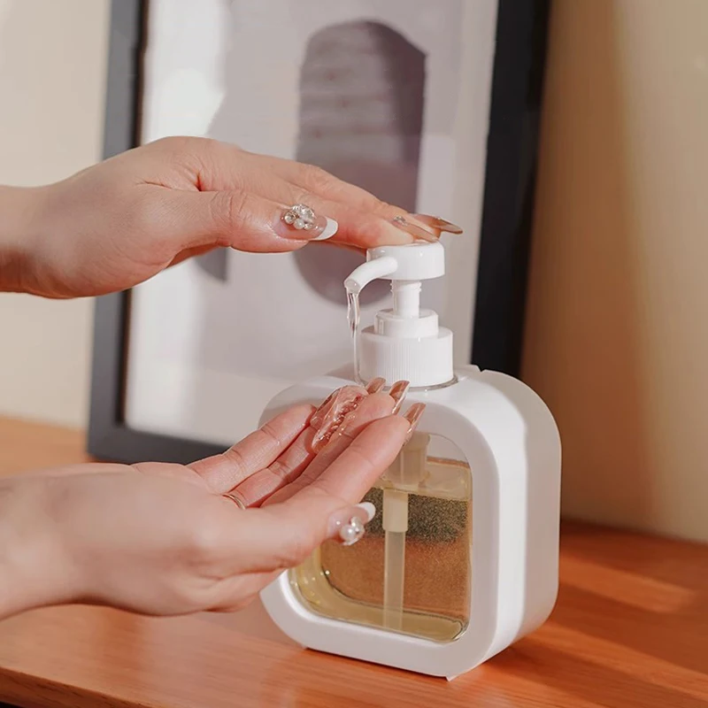 300/500Ml Kitchen Liquid Soap Dispenser Empty Pump Shampoo Bottle Dish Soap Container Bathroom Shower Gel Laundry Liquid Storage
