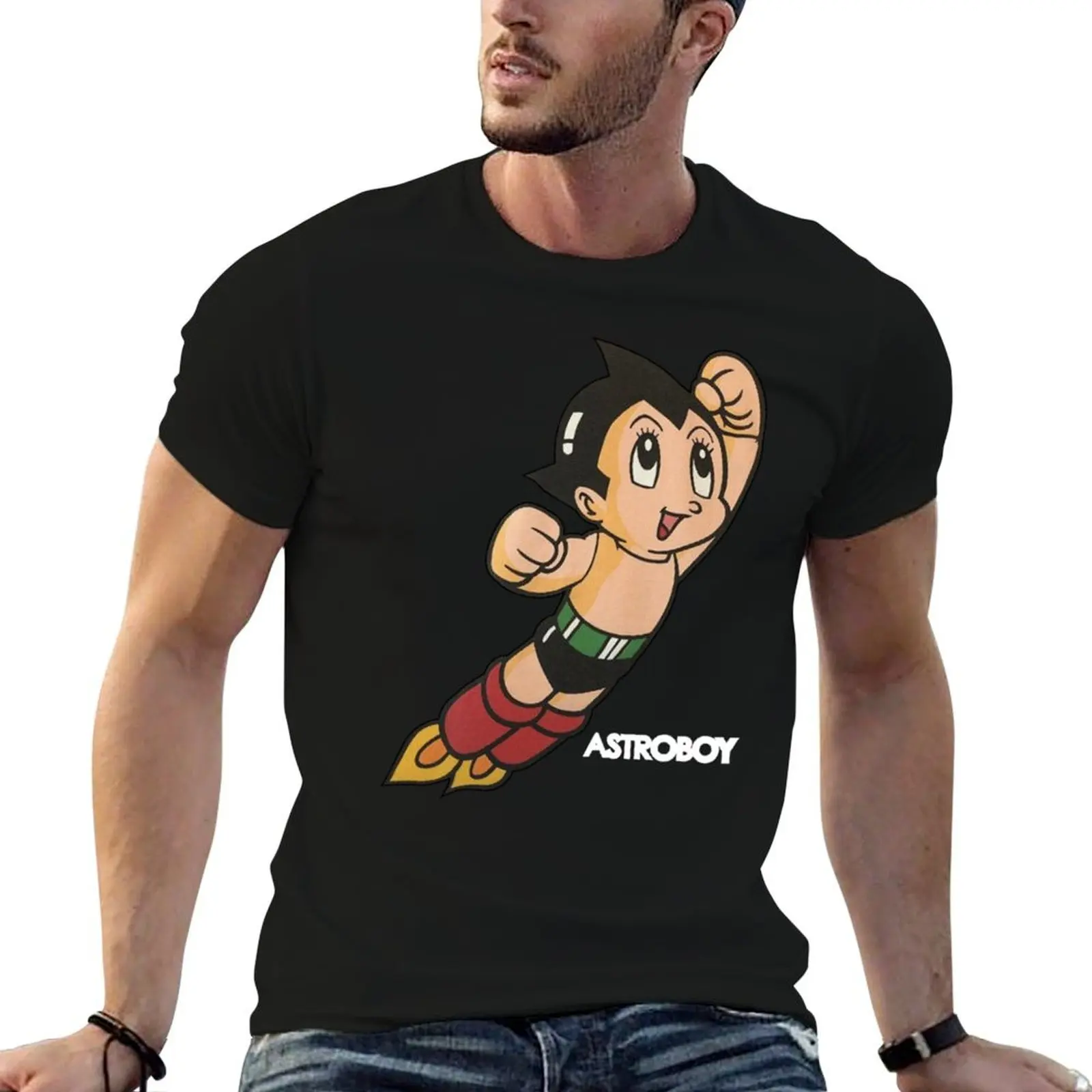 

Vintage Astroboy Anime Robot Show Astro Boy Space Art Childhood Cartoon Manga Gift Halloween Day, Th T-Shirt