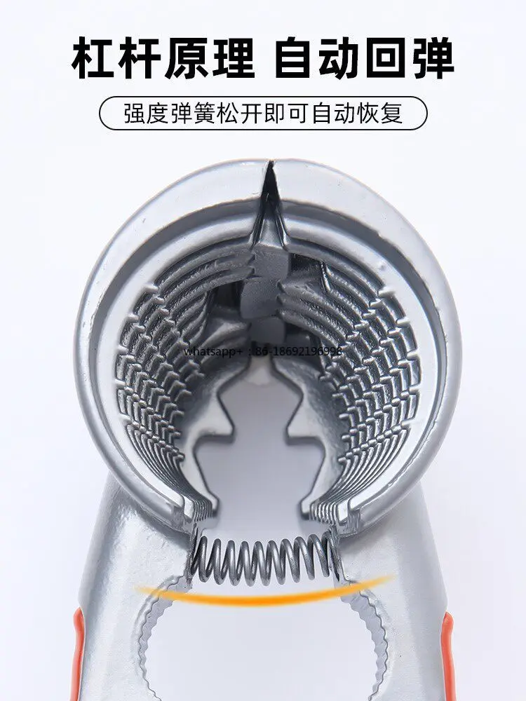 New Walnut Clip Artifact Household Labor-saving Stainless Steel Advanced Multi-functional Thickened Hazelnut Peeling Pliers