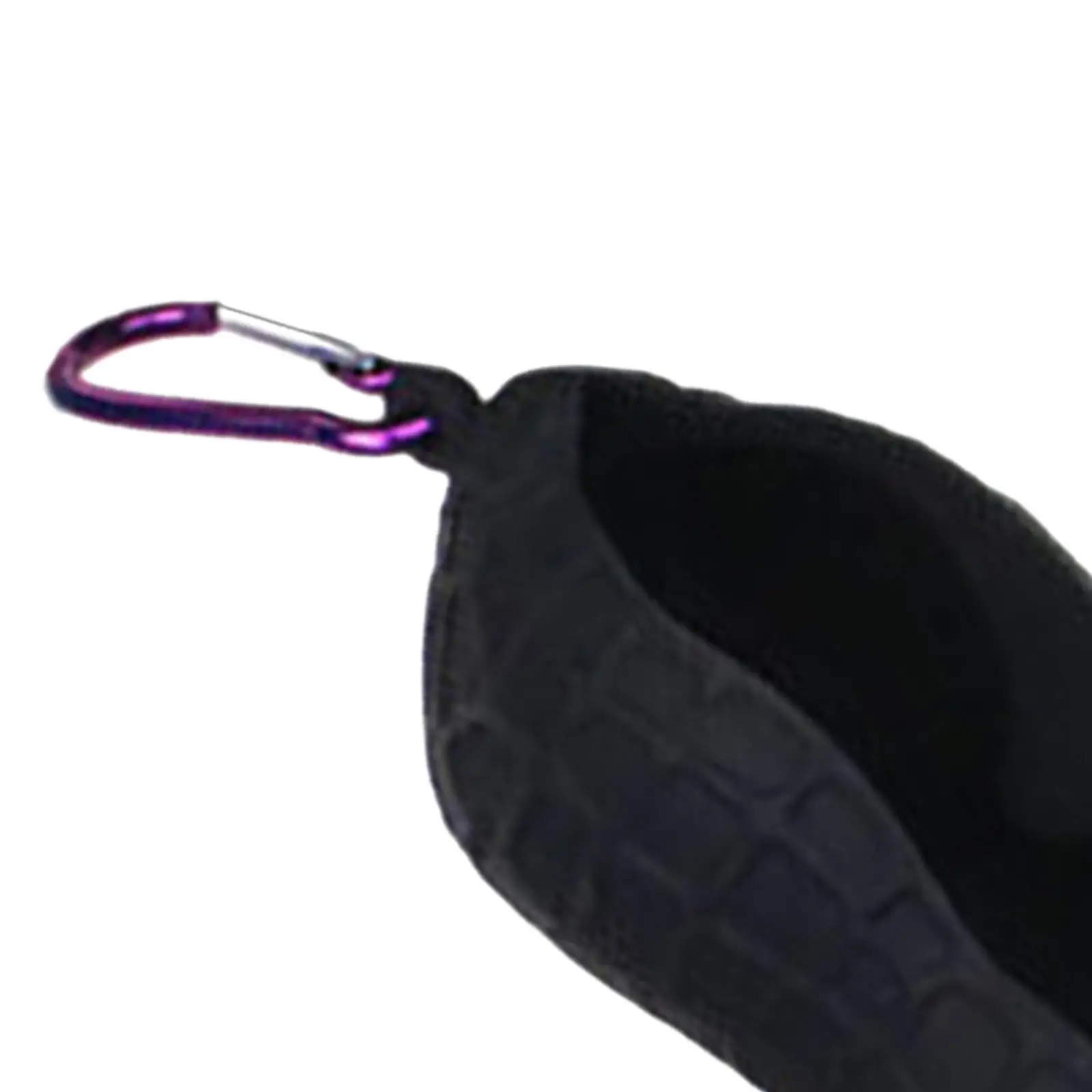 

Silicone Golf Ball Holder Double Holes Pouch Peanut Design Lightweight Bag with Buckle Hook for Golf Belt Outdoor Accessories