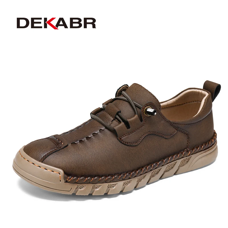 

DEKABR Men's Casual Shoes Dual Wear Style All Day Comfort Non Slip Lightweight Daily Commute Versatile Fashion Casual Shoes
