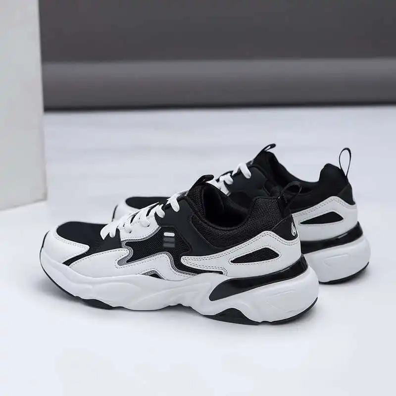 Genuine Leather Breathable Walking Shoes Ultra Soft Durable Non-Slip Classic Business Male Daily Wear Sneakers