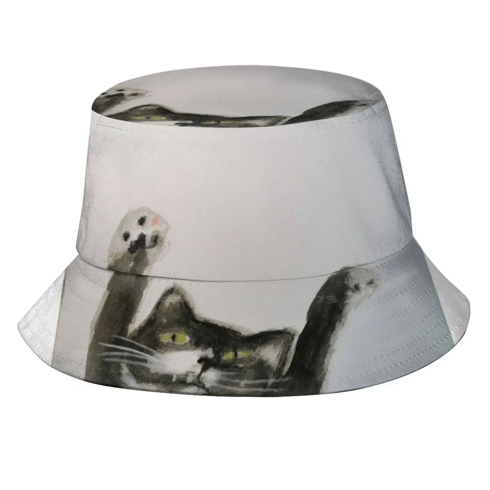 Barry Evans The Cat Sun Cap Fisherman Hat Bucket Hats Bemorebarry Barryevans Barrythecat