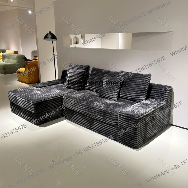 Fabric Compression Sofas Designer Recliner Living Room Chaise Sofa Lounges Daybed Modern Sofy Do Salonu Home Furniture