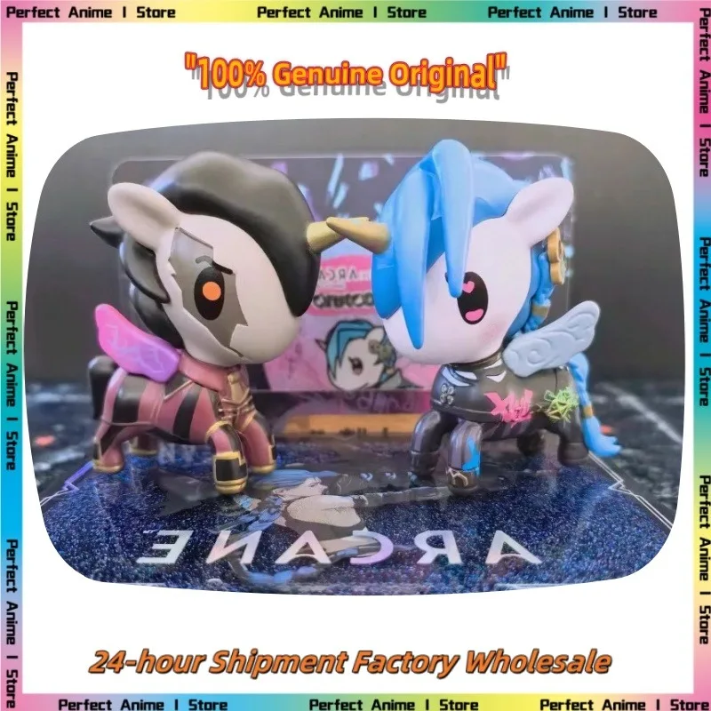 

100% Original and Authentic LOL Tokidoki X Battle of Two Cities Joint Model Jinx Figure Q Version Ornament Gift Collection