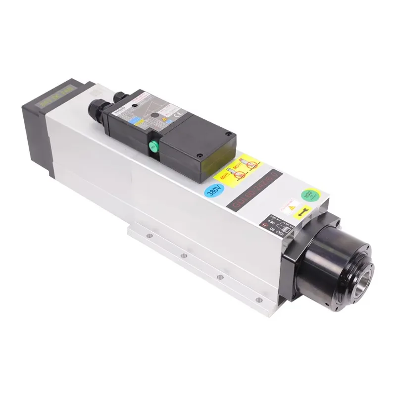 Motor Spindle ATC Pengganti Alat Otomatis Pendingin Udara 6Kw ISO30 untuk Mesin Pemotong Kayu CNC GDL60-24Z/6.0