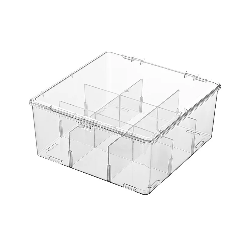 

Ящик для хранения карт Yu-Gi-Oh, карта с крышкой, отдельный органайзер, большая вместительная прозрачная настольная коробка для хранения, miscellan