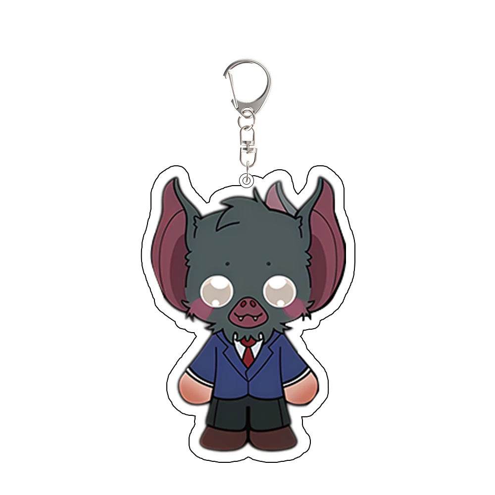 لإرسال لعبة بريزم Phenomaman شقراء السترة Malevola روبرت سلسلة مفاتيح مصنوعة من الأكريليك الطرفية على ظهره قلادة مهرجان هدية