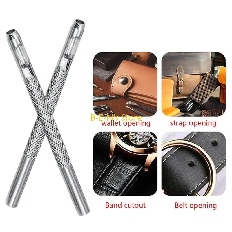 Y1AD Compact Leather Hole Craft Hool Hool Hool Hool Hool Cutter Tool Steel