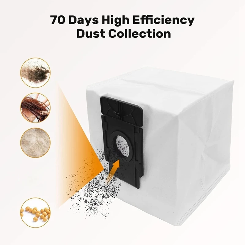 Filtros N38R_17PCS para peças de vácuo TP-Link Tapo RV30 Plus