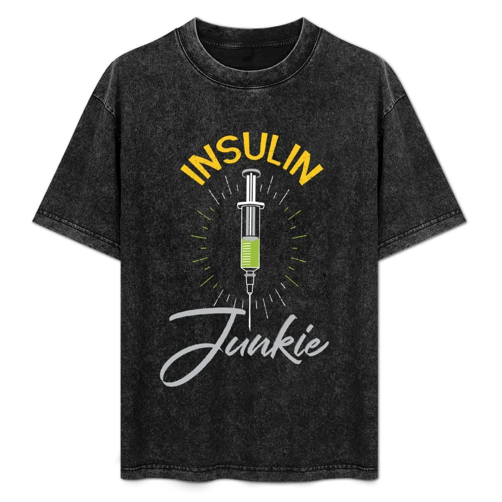 

Insulin junkie T-Shirt funny meme t-shirts Anime t-shirt blue lock clothes for men