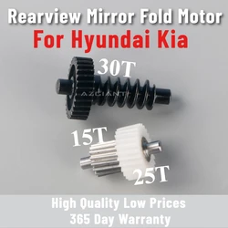 Zijvouwbare Spiegel Versnelling Achteruitkijkmotor Tandwielen Voor Hyundai Tucson Sonata Santafe Kia Nieuwe Carens K3 K5 Opirus Villa Gear Antiroest