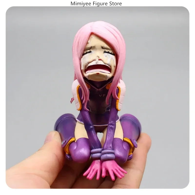 9 cm One Piece Schmuck Bonney Kniend Cry Egg Kopf Statue Anime Figur Modell Sammeln Desktop Dekoration Geschenk für Jungen ​