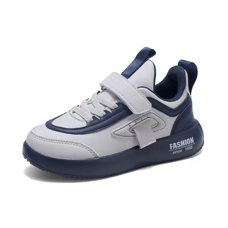 Zapatos deportivos para niños 2025, otoño, zapatos sencillos y ligeros a la moda para niños, zapatillas transpirables para exteriores para niños