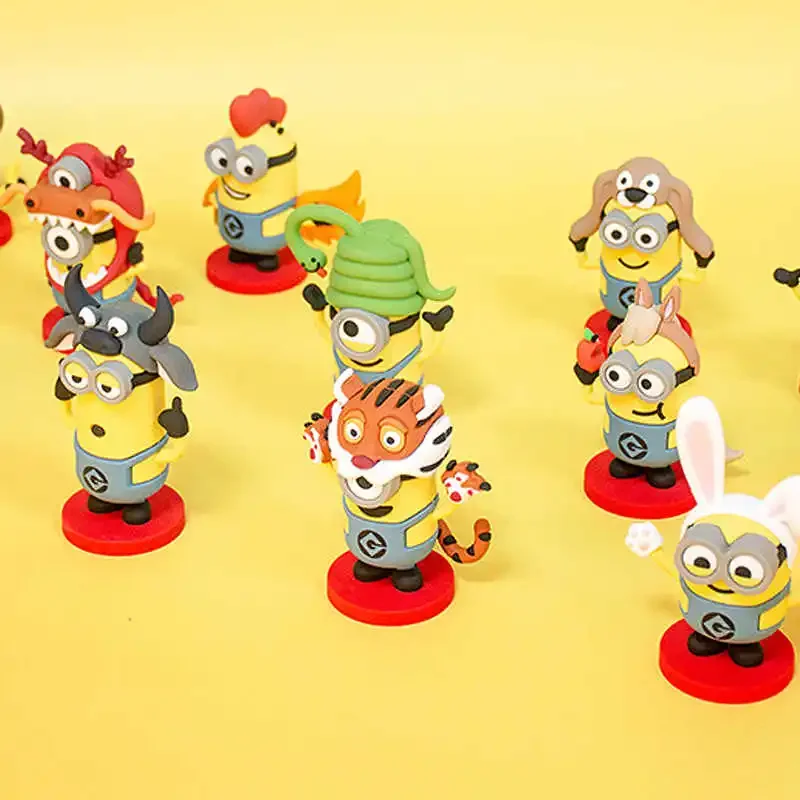 

Minions The Rise of Gru Movie Minions Despicable Me 4 Toys Jerry Dave Gus Tim Action Figure Interactive Unique Toy Birthday Gift