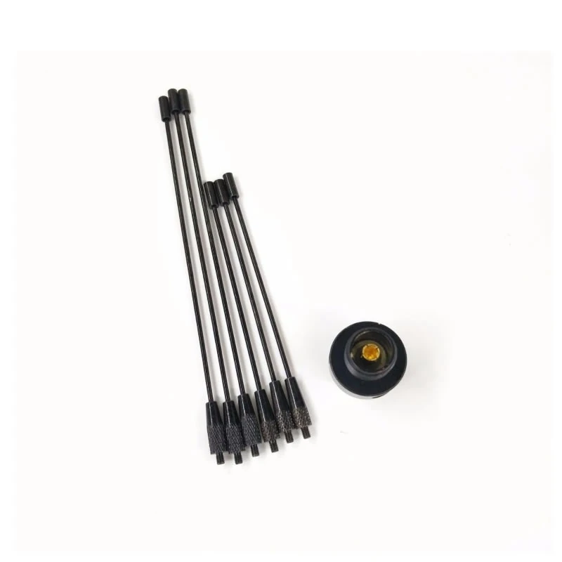 

2 Set Electronic Accessories:1 Set Antenna UHF-F 10-1300Mhz Antenna & 1 Set Dual Band Antenna UHF / VHF 144/430Mhz 2.15-L94A