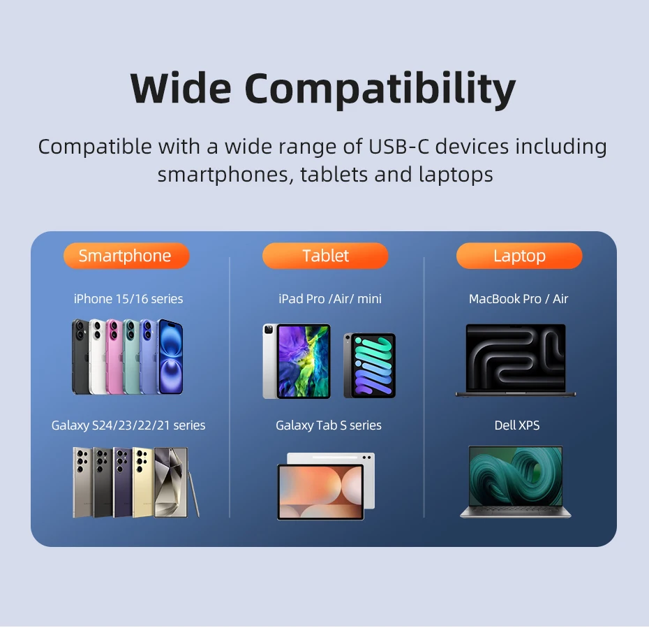 CABLETIME USB-C auf 3,5-mm-Audio-Adapter USB-C Kopfhörer 2-in-1 PD 60W Typ-C auf 3,5-mm-Klinkenadapter Hi-Fi für iPhone Xiaomi – Detail 10