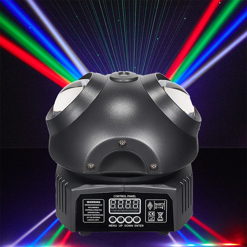 Baby Beetle1 36W Shaking Head Laser Lamp DMX Stage Rotating Lamp DJ Dance Singing Disco