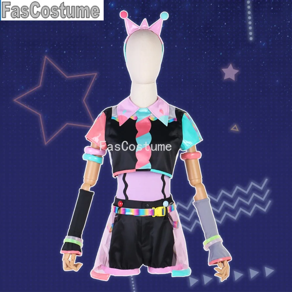 أنيمي لوفيليف! Liella! أزياء فيتامين الصيف شيبويا كانون تانغ كيكي SJ أزياء تنكرية لحفلات الهالوين للنساء