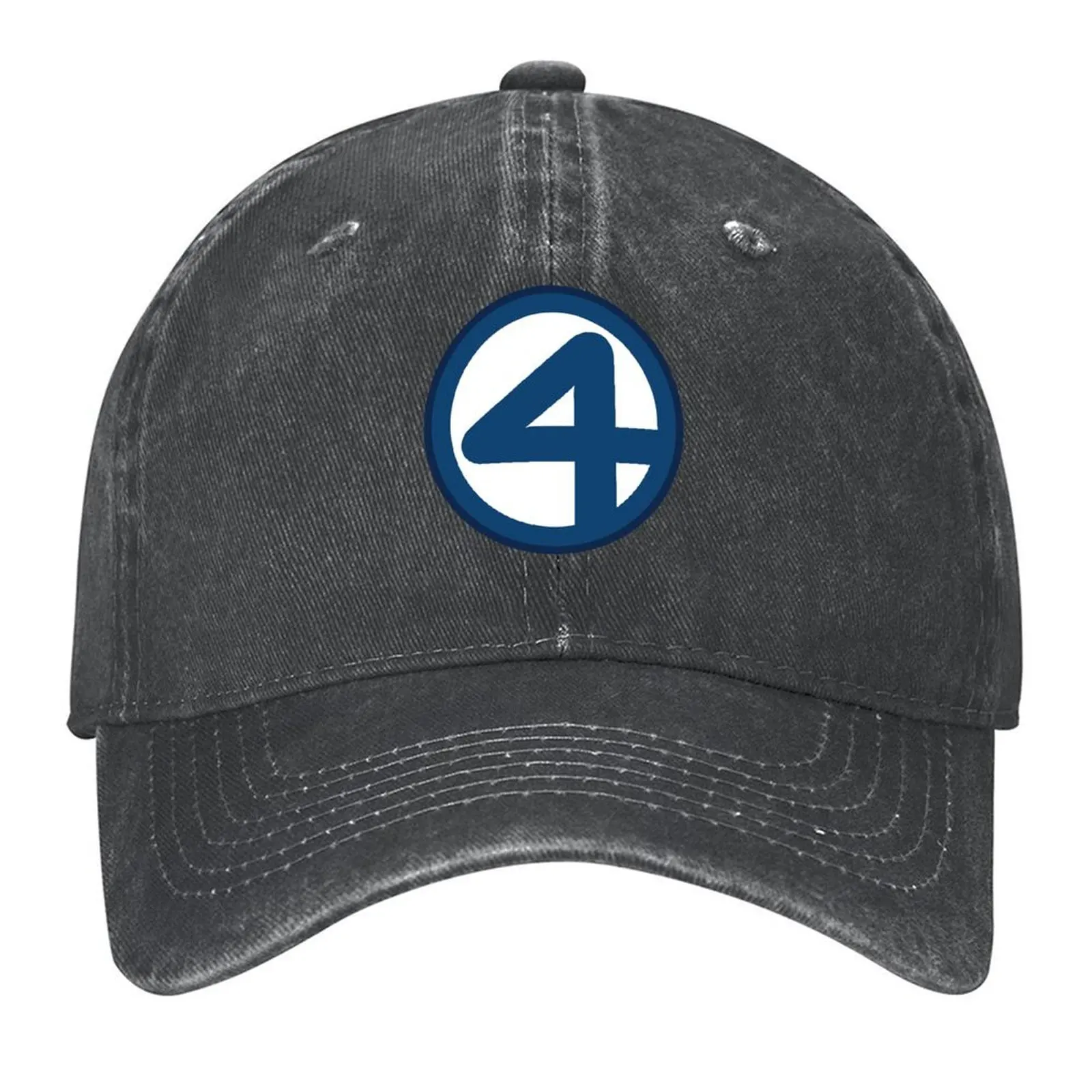 

Fantastic Four Logo Baseball Cap Streetwear Uv Protection Solar Hat sailor cap for men Icon Women's Golf Wear Men's