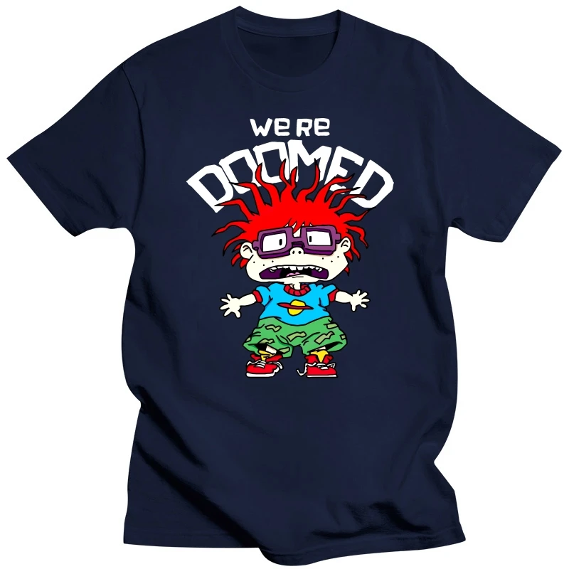 145Rugrats Chuckie We're Doomed TShirt TShirt