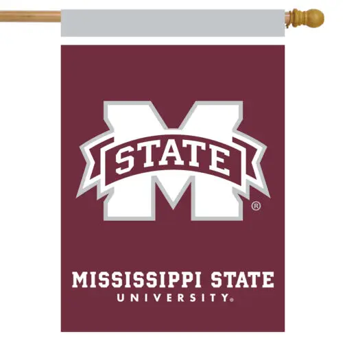 Mississippi State Bulldogs House Flag Licensed ; Briarwood Lane