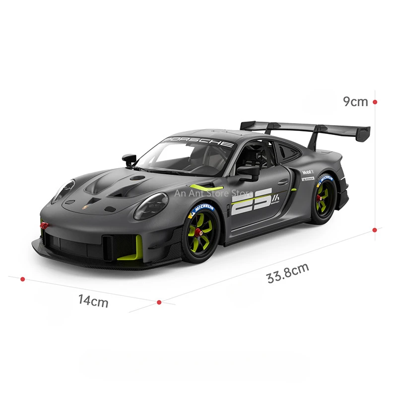 Rastar 1:14 Porsche 911 GT2 RS Clubsport 25 Supercars 4.8V 600mAh Battery 2.4G Remote Control Car Toys for Children