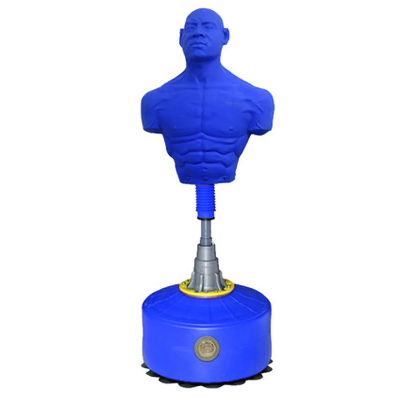 Manichino umano da boxe autoportante con sensazione di pelle in silicone per esercizi di punzonatura