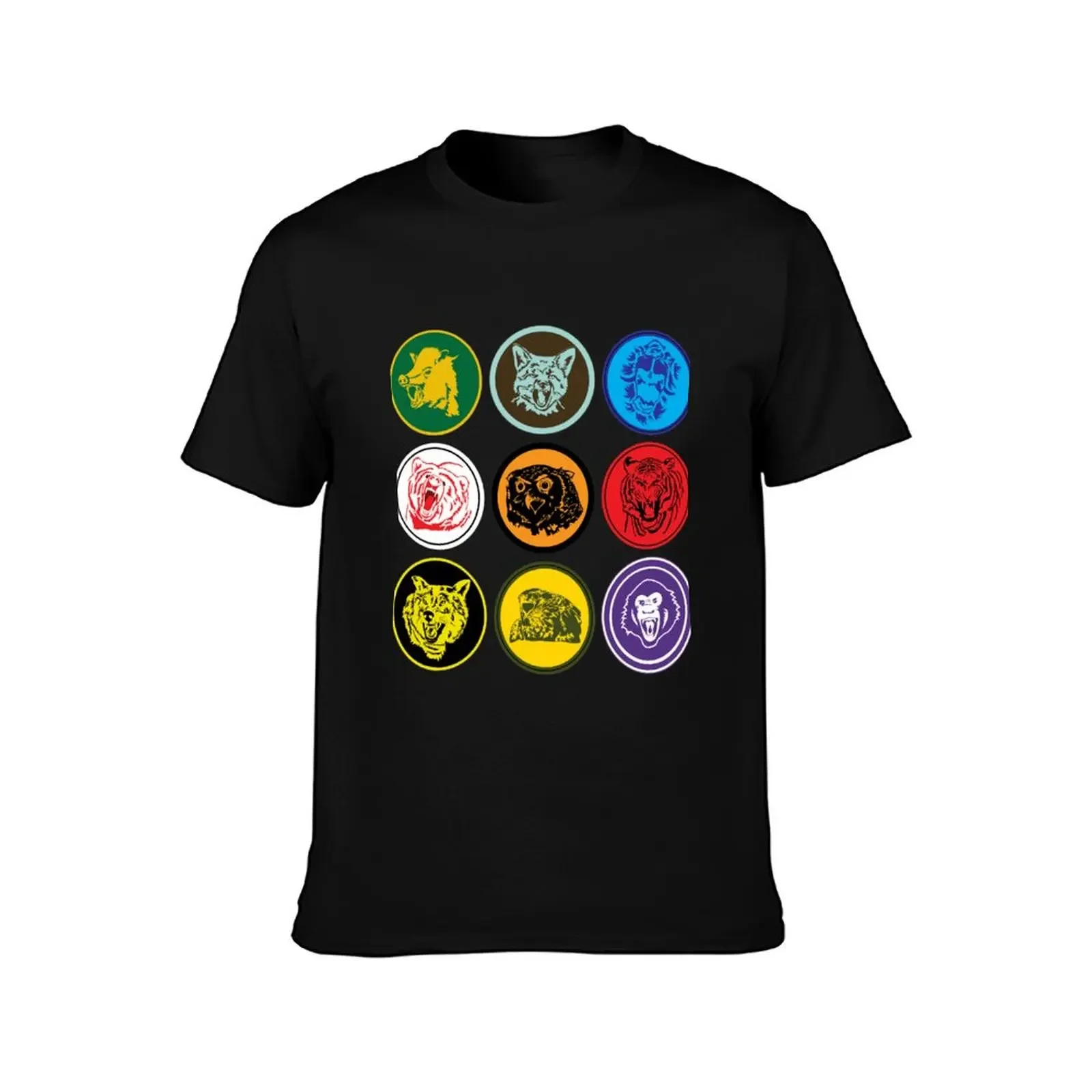 Scythe - Board Game - Faction Character Symbols T-Shirt anime figures graphic shirts men clothings