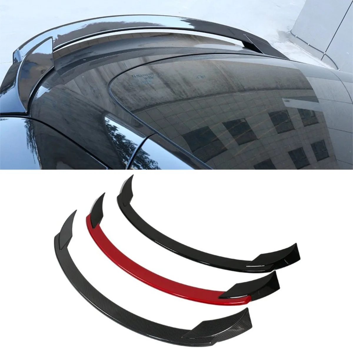 

For Tesla Model 3 2025 Car Rear Trunk Spoiler Wing Modification Part Rear Trunk Spoiler Wing Car Accessories Exterior Part