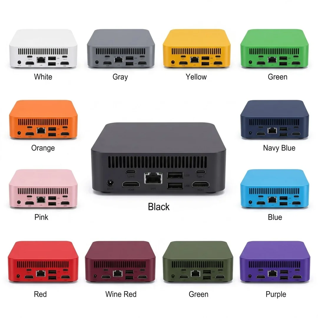 Intel Core N150 Mini PC Pocket‑Sized Desktop Computer Win11 16GB RAM 1TB 2TB SSD WIFI6 BT5.2 4K Home Gaming Small PC