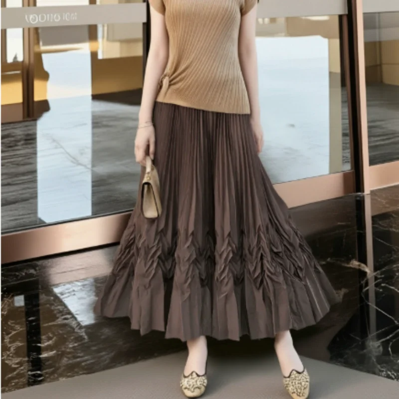 miyake-plisse-mi-long-imprime-demi-corps-jupe-femmes-2025-printemps-et-ete-nouvelle-jupe-demi-corps-senior-sens-jupe-plissee