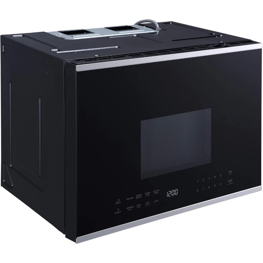 Over the Range Microwave Oven with Vent Fan, 1.34 cu. ft. Capacity, 1000W, 24 inch, Black / Stainless Steel