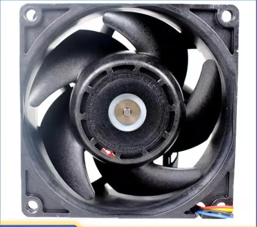 SANYO DENKI 9HV0848P1G0031 DC 48V 0.85A 80x80x38mm 4-Wire Server Cooling Fan