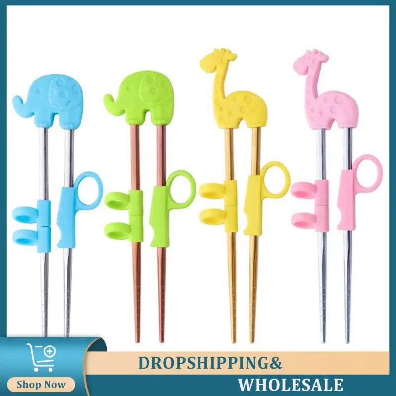 Food Supplement Tool Enlightenment Can Be Reused Portable Trend Durable Best Seller Cute Chopsticks For Preschoolers Chopsticks