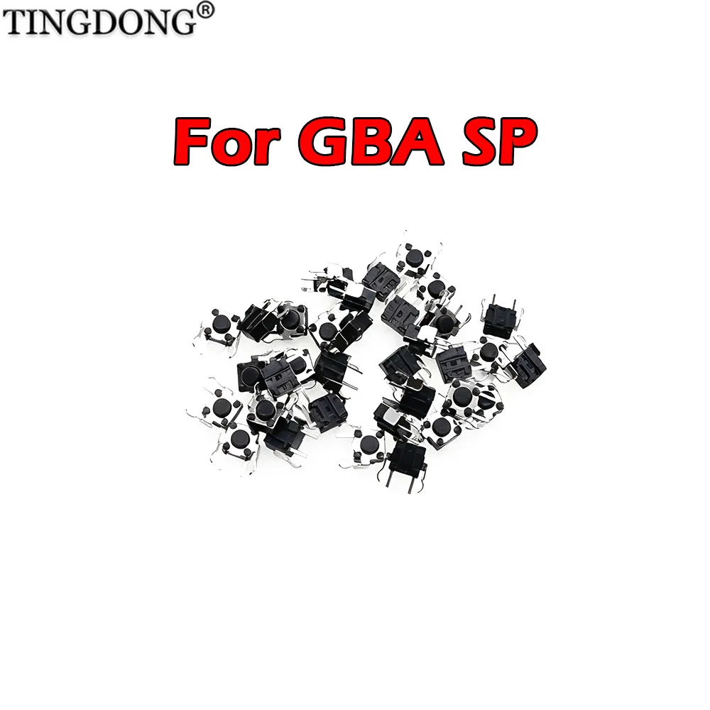 1-10 Stück Hochwertige Ersatz-Mikroschalter für die linke und rechte L/R-Schultertaste der GBA SP Spielkonsole