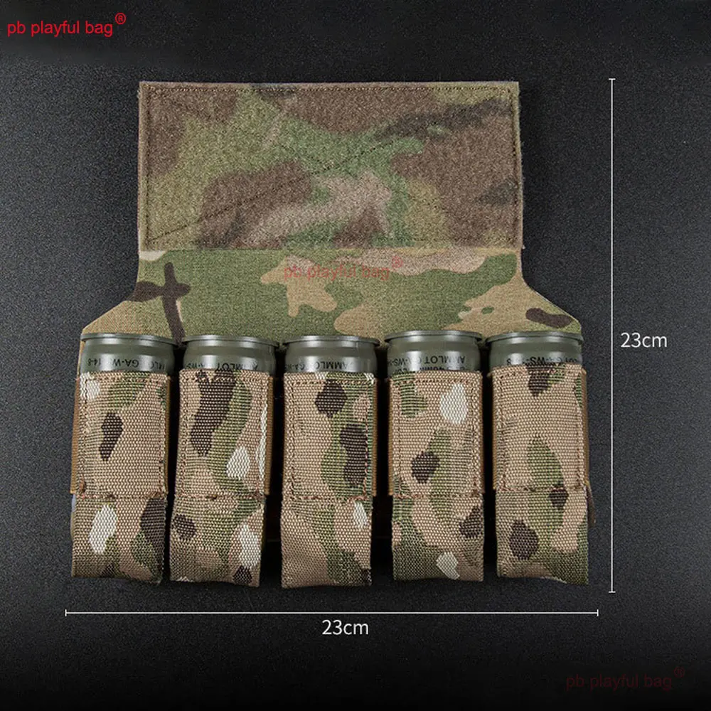 Tactische M203 Granaatzakjes Elasticiteit Outdoor Sportgereedschap Opbergtas Cs Game Speelgoed Vest Buik Accessoires Qg569