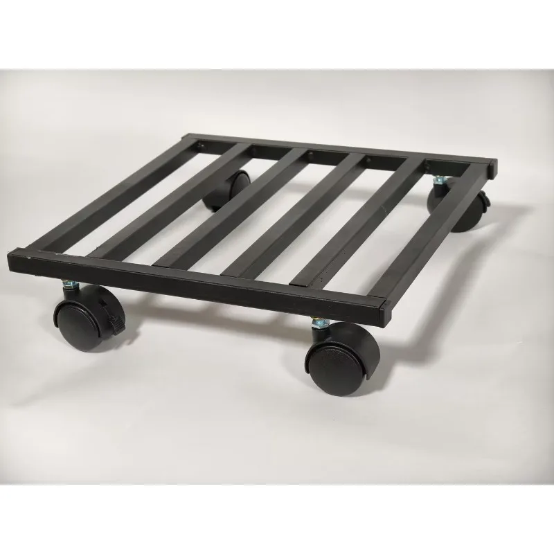 for Square Universal Wheel Flower Pot Bottom Support Movable Rack Mobile Base Household Tray with Roller