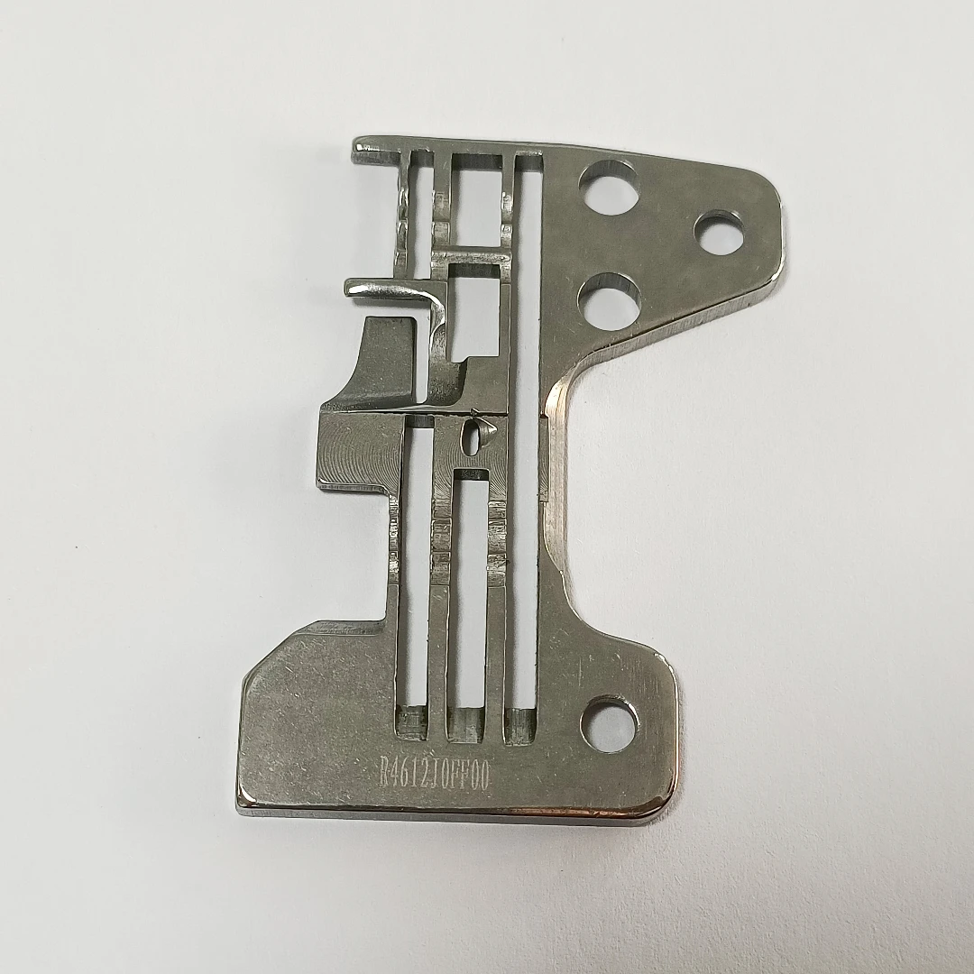 Needle Throat Plate #R4612-J0F-F00 For Juki MO-3616 MO-3716 Overlock Machines