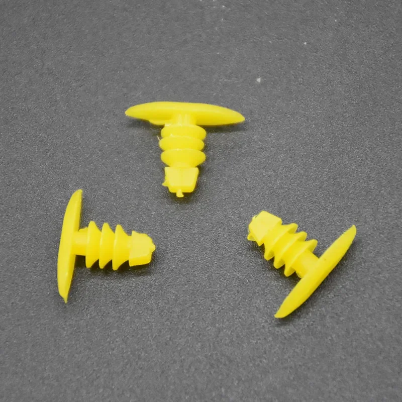 200pcs Universal Auto Fastener Replace Screws Weatherstrip Retainer Plastic Rivets Seal Clip for Honda Toyota For All Car