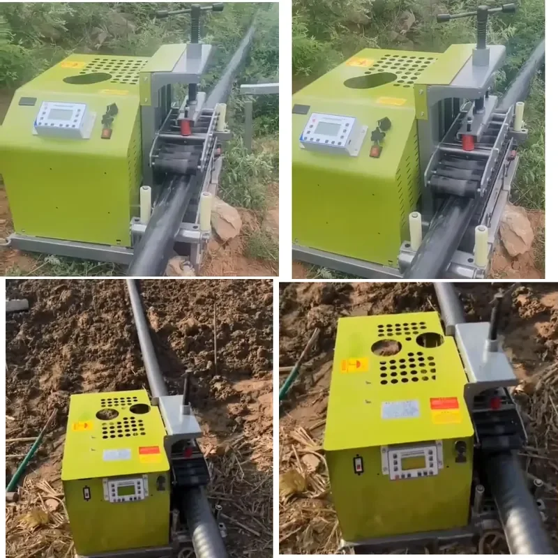 Recycling Machine 2026 FONGKO FKEQU-456 Fiber Blowing Machine Cable Conveyor Fiber Pulling Machine the Price Cable
