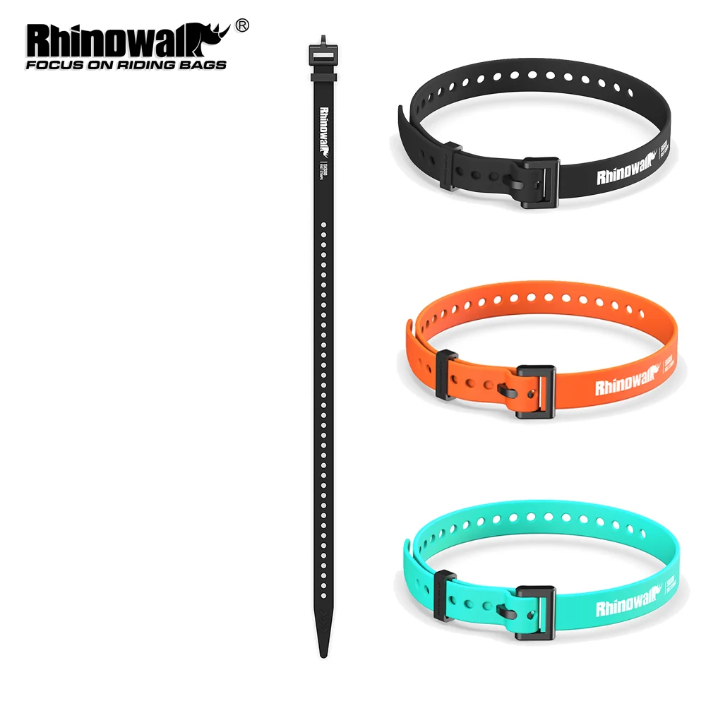 Rhinowalk TPU Plastic Elastic Scale Strap For Securing Bike & Motorcycle Cycling Equipment Tensile Strength Riding Accessories