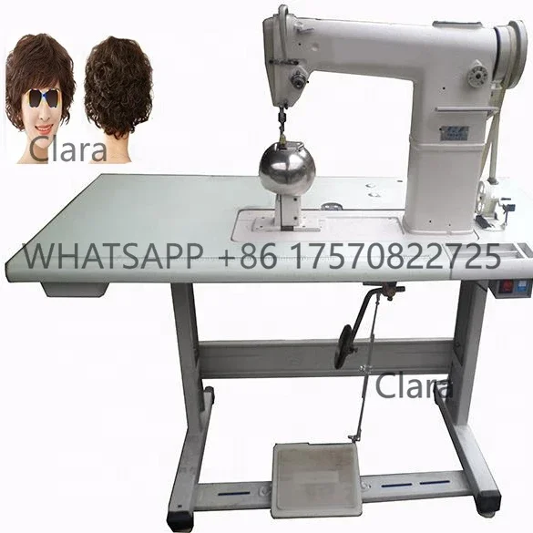 Máquina de coser industrial para la fabricación de pelucas de encaje y la parte superior de pelucas