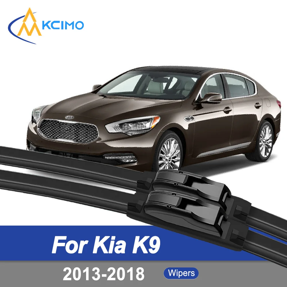 

For Kia K9 KH 2013–2018 Kia K900 (United States and Canada) Kia Quoris (other export markets) front Windshield Wipers Easy Quiet