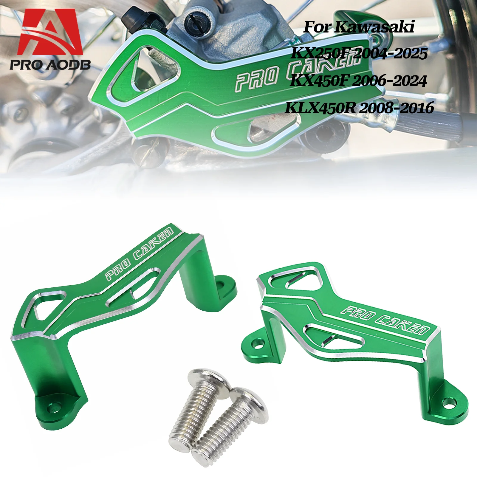 Motocross Rear Brake Caliper Brake Disc Guard Protector Cover For Kawasaki KX250F KX450F KX450 KLX450R KXF 250 450 KX 250F 450F