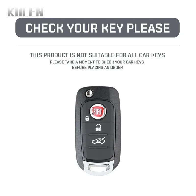 For FIAT Tipo Tprp Freedom 500X Doblo Argo Nuovo Grazie Fashion TPU Car Remote Key Case Cover Protected Keychain Fob Accessories